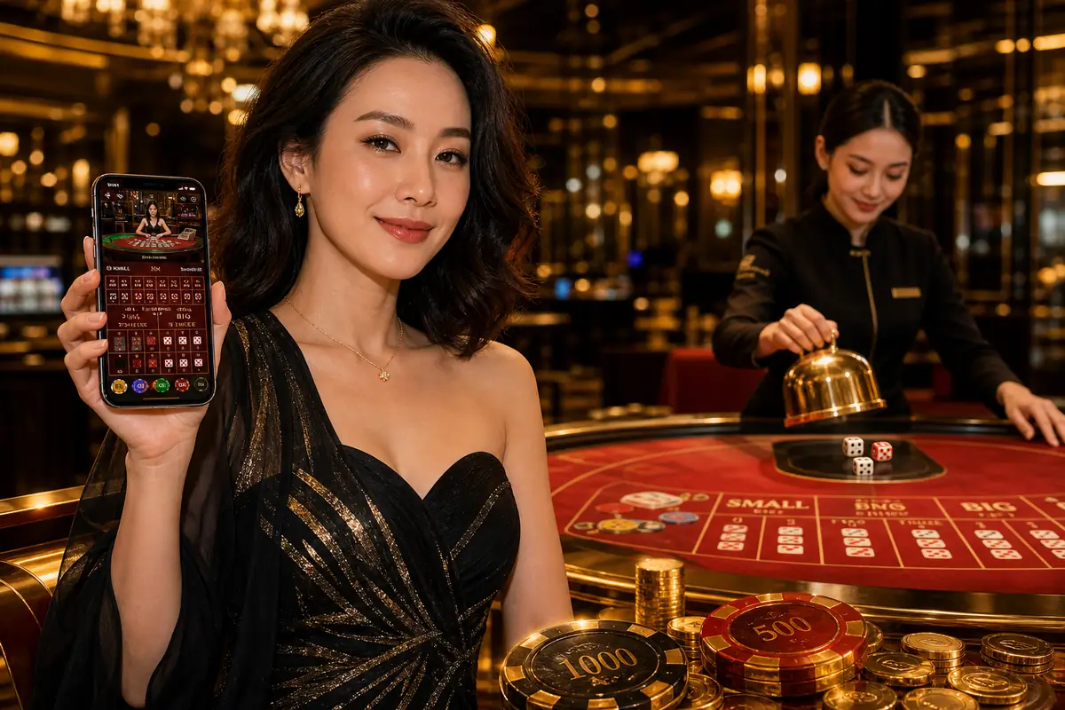 rezeki99 casino suasana meja baccarat langsung